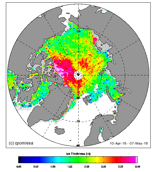 sea ice thickness