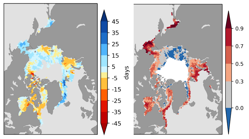 sea ice break up spring 2023